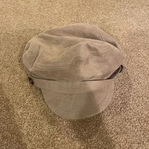 Amazon Beige Corduroy Baker Boy Hat